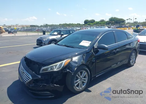 2015 Hyundai Sonata Se from USA, damaged, VIN 5NPE24AF4FH259788